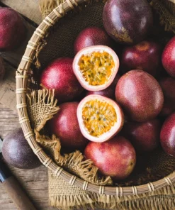 20 Purple Passion Fruit Seeds - Passiflora Edulis Vine for Edible Flowers - Image 7