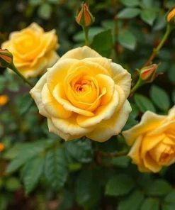 20 Yellow Climbing Rose Seeds - Rare Heirloom Non-GMO Variety for Outdoor Garden - Image 1
