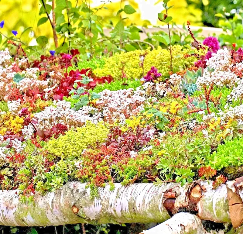 200 Sedum Seeds Spring Mix - Succulent Stonecrop Ground Cover Perennial - Image 1