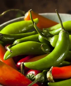 200 Serrano Tampiqueno Pepper Seeds - Mexican Chile Vegetable Seeds - Image 3