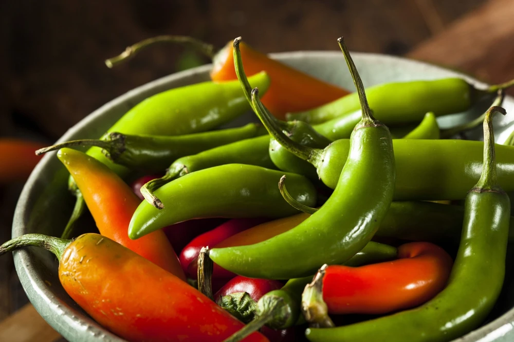 200 Serrano Tampiqueno Pepper Seeds - Mexican Chile Vegetable Seeds - Image 3