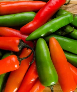 200 Serrano Tampiqueno Pepper Seeds - Mexican Chile Vegetable Seeds - Image 1