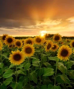 25 Ebony & Gold Sunflower Seeds - Helianthus Annuus Flower Seeds - Image 9