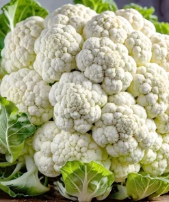 250 Snowball Cauliflower Seeds - Heirloom Vegetable for Home Gardens - Image 1
