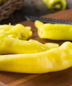 250 Sweet Banana Pepper Seeds - Hungarian Capsicum Annuum Vegetable - Image 5