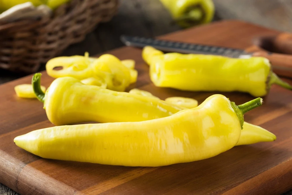 250 Sweet Banana Pepper Seeds - Hungarian Capsicum Annuum Vegetable - Image 5