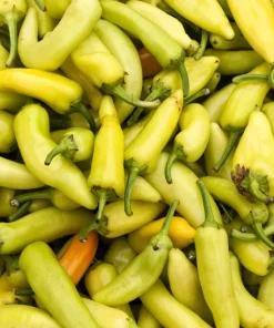 250 Sweet Banana Pepper Seeds - Hungarian Capsicum Annuum Vegetable - Image 6