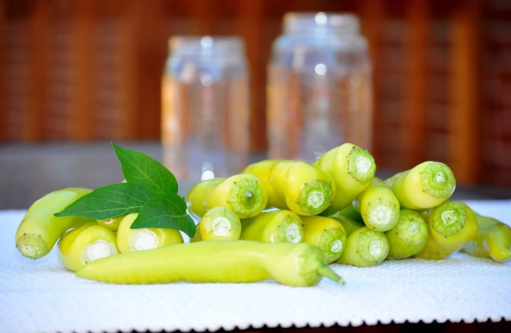 250 Sweet Banana Pepper Seeds - Hungarian Capsicum Annuum Vegetable - Image 7