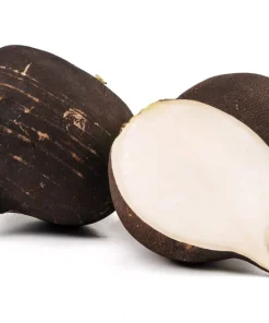 300 Black Spanish Round Radish Seeds - Hot Spicy Root Vegetable Seeds - Image 2