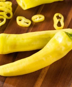 300 Hungarian Hot Wax Pepper Seeds - Hot Banana Pepper Vegetable Seeds - Image 1