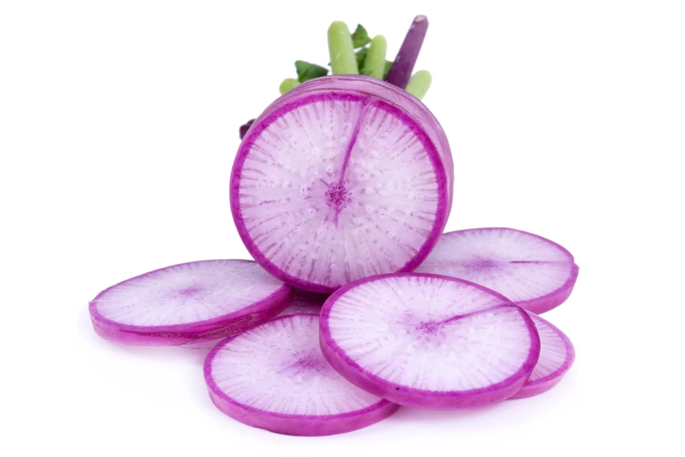 300 Purple Plum Radish Seeds - Raphanus Sativus Vegetable Garden Planting - Image 3