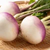 3000 Purple Top White Globe Turnip Seeds - Vegetable Seeds for Planting - Image 1