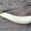 40 White Star Finger Fruit Eggplant Seeds - Solanum Melongena Aubergine Vegetable Seeds - Image 1