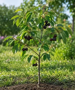 5 Black Cherry Bare Root Trees 1-2 ft Tall - Cold Hardy Fruit Plants Outdoor - Image 2