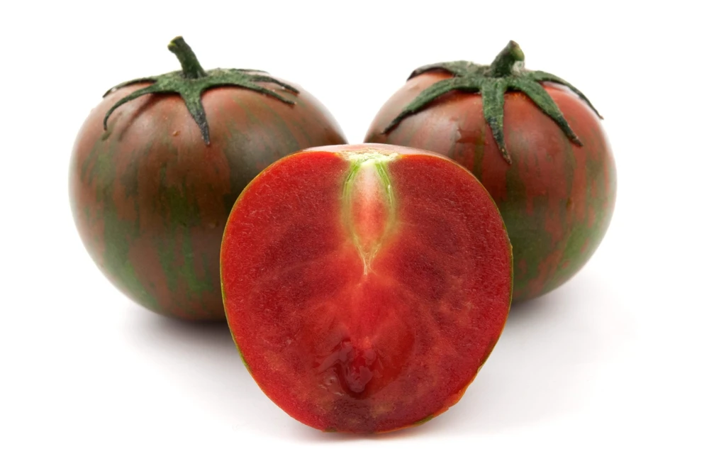 50 Chocolate Stripes Tomato Seeds - Brown with Green Lycopersicon Fruit - Image 7