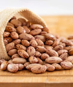 50 Cranberry Bean Seeds - Borlotti Roman Phaseolus Vegetable Seeds - Image 1