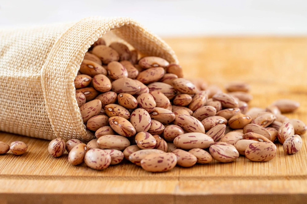 50 Cranberry Bean Seeds - Borlotti Roman Phaseolus Vegetable Seeds - Image 1