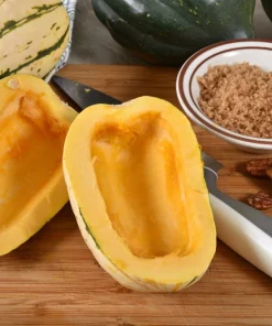 50 Delicata Squash Seeds - Striped Sweet Potato Cucurbita Pepo Vegetable Seeds - Image 6