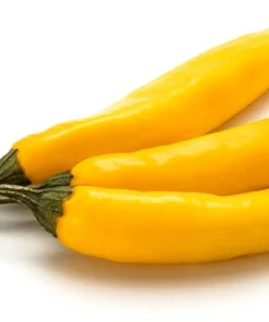 50 Golden Cayenne Pepper Hot Yellow Vegetable Seeds - Capsicum Annuum - Image 2