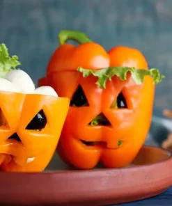 50 Orange Sun Bell Pepper Seeds - Sweet Capsicum Vegetable Seeds - Image 8