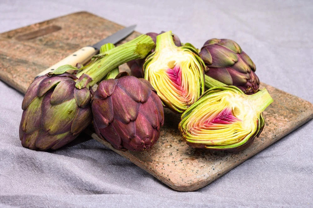 50 Purple Romagna Artichoke Seeds - Italian Cynara Scolymus Vegetable Seeds - Image 9