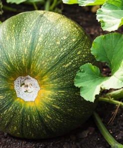 50 Round Zucchini Summer Squash Seeds - Cucurbita Pepo Vegetable Seeds - Image 4