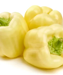 50 White Cloud Bell Pepper Seeds - Sweet Mild Capsicum Annuum - Image 5