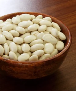 50 White Great Northern Bean Bush Vegetable Seeds - Phaseolus Vulgaris - Image 1