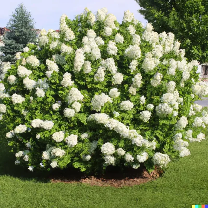50 White Hydrangea Seeds - Hydrangea quercifolia Bush for Garden - Image 1