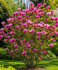 Ann Magnolia Tree Live Plant - Fragrant, Purplish-Red Flowers, 2.5 Inch Pot, 5-10 Inches Tall - Image 7