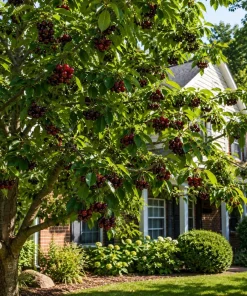 Black Cherry Live Plant – Sweet Fruit Tree, 6-12 Inch Tall, Quart Pot - Image 6