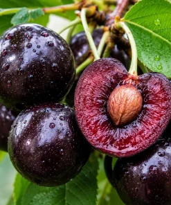 Black Cherry Trees Bare Root Plants, Set of 2, 1-2 Ft Tall, Sweet Fruit, Outdoor - Image 6