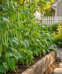 Bush Bean Live Plant – 2-Pack in 4-Inch Pot – 3-6 Inches Tall – for Patio & Garden - Image 5