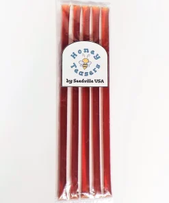 Cherry Honey Teaser Snack Sticks - 5 Pack Natural Honeystix - Image 4
