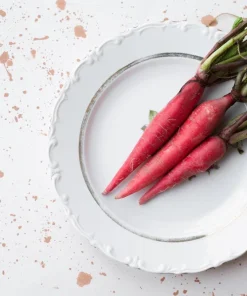 China Rose Radish Seeds - 100 Count Vegetable Seeds for Winter Harvest - Image 5