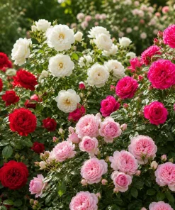 Climbing Rose Plant Live, Fragrant Perennial Bush, Random Color, 2-4 Inch Tall - Image 6