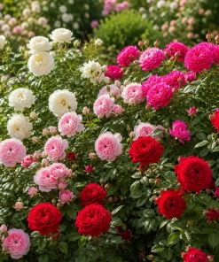Climbing Rose Plant Live, Fragrant Perennial Bush, Random Color, 2-4 Inch Tall - Image 7