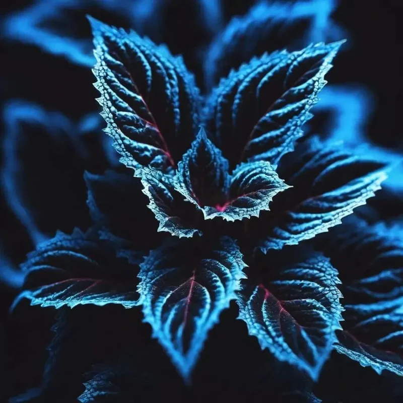 Coleus Seeds - Rare Blue, Black & Green Foliage - 35+ Pcs - Perennial Flower Seeds - Image 1