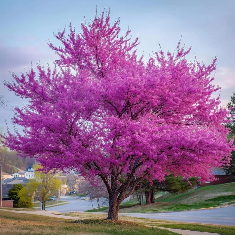 Eastern Redbud Tree - 10-16" Tall Live Plant - Quart Pot | Outdoor Ornamental - Image 5