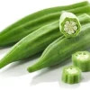 Emerald Okra Seeds - 100 Spineless Seeds - Tender & Productive - Image 1