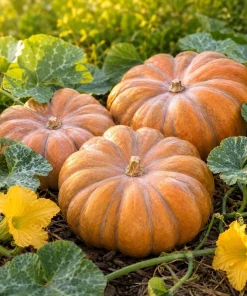 Fairytale Pumpkin Live Plant - Winter Squash Vegetable for Home Garden, 2-4 Inch Tall - Image 5
