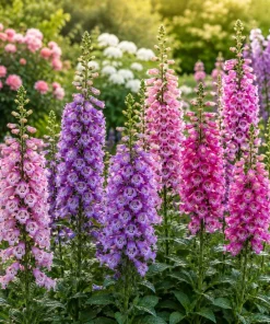 Foxglove Live Plant Set - 2 Hardy Perennials, 2-4 Inch Tall, 3 Inch Pot - Image 6