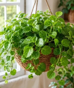Green Swedish Ivy Live Plant - 2 Plants, 3-6 Inch Tall, 4 Inch Pot, Indoor Trailing Houseplant - Image 1