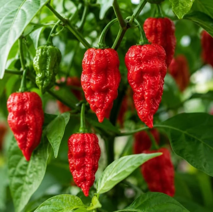 Hot Pepper Plants Live - 2-Pot Mix, 3-6 Inch Tall Starter Plants for Outdoor Garden - Image 4