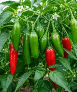 Hot Pepper Plants Live - 2-Pot Mix, 3-6 Inch Tall Starter Plants for Outdoor Garden - Image 6