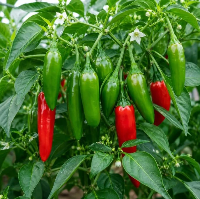 Hot Pepper Plants Live - 2-Pot Mix, 3-6 Inch Tall Starter Plants for Outdoor Garden - Image 6