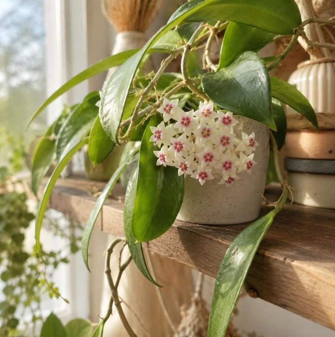 Hoya Bulusan Live Plant - Tropical Wax Plant - 4 Inch Pot - Indoor Climbing Vine - Image 5
