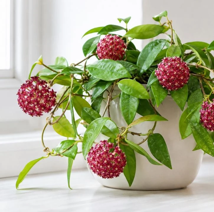 Hoya Mindorensis Live Plant - 4 Inch Pot, Tropical Wax Houseplant, Indoor Trailing - Image 4