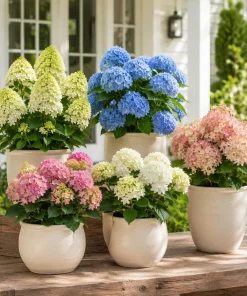 Hydrangea Live Plant 2-Pack – 5-10 Inch Tall, 2.5 Inch Pot – Dormant in Winter - Image 6