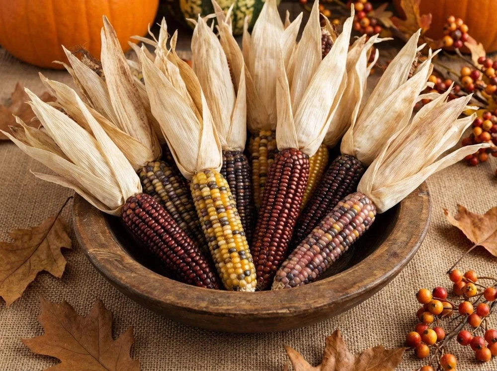 Indian Mini Mix Corn Seeds - 50 Count Ornamental Zea Mays Vegetable - Image 6